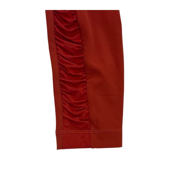 Lululemon Align High Rise Leggings, Ruched, Cayenne / Burnt Orange, Size 4 - Picture 5 of 7